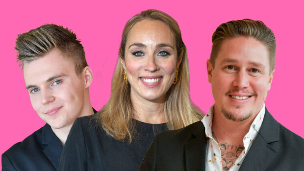 Näin suomalaisjulkkikset hempeilivät ystävänpäivänä: öljyttyjä miesvartaloita, romanttisia treffejä ja lapsuusmuistoja Elias Kaskinen, Anni Hautala ja Tomi Björk