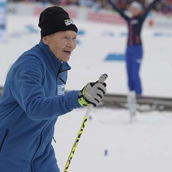 Siiri Rantanen on jo 97-vuotias. Vielä muutama vuosi sitten hänet nähtiin ladulla, mutta terveysongelmien myötä hiihdot on nyt hiihdetty. Siiri Rantanen
