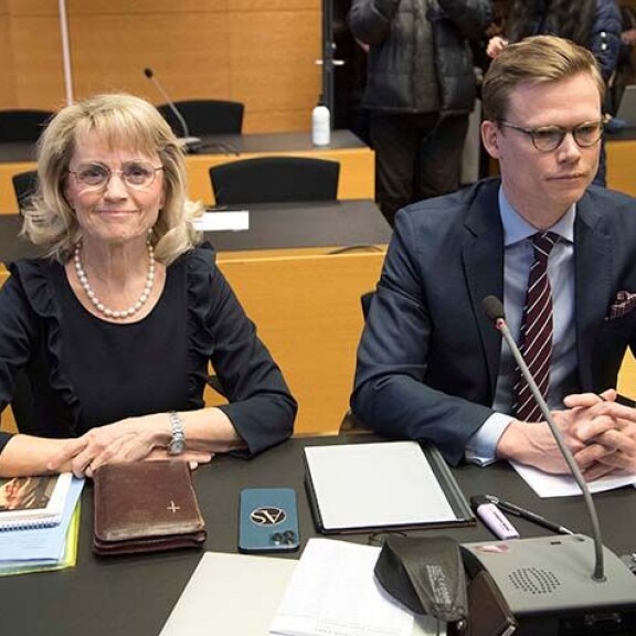 Päivi Räsänen kiisti saamansa syytteet. Päivi Räsänen