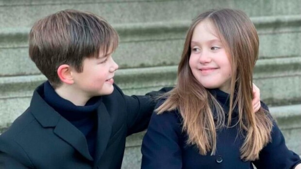 Harvinaiset kuvat! Tanskan kruununprinssin kaksoset täyttivät 11 vuotta prinssi vincent, prinsessa josephine