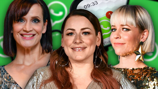 Naispoppareiden oma sisäpiiri! Maija Vilkkumaa paljastaa eturivin muusikoiden salaisen WhatsApp-ryhmän Maija Vilkkumaa, Erin & Paula Vesala.