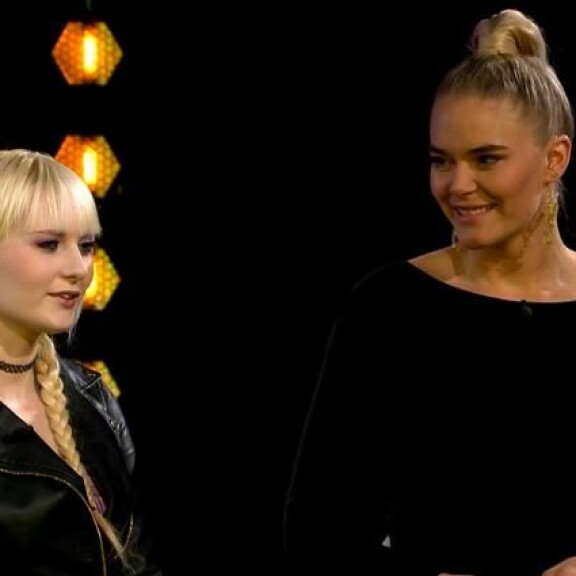 Melissa kertoo urapolustaan ohjelmassa. Melissa