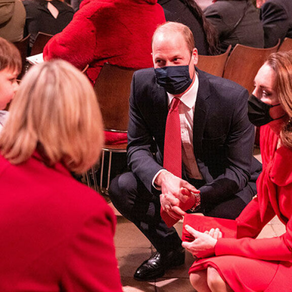 William ja Catherine isännöivät keskiviikkona (8.12.) joululaulutilaisuutta Westminster Abbeyssa Lontoossa. Cambridgen herttuapari William ja Catherine