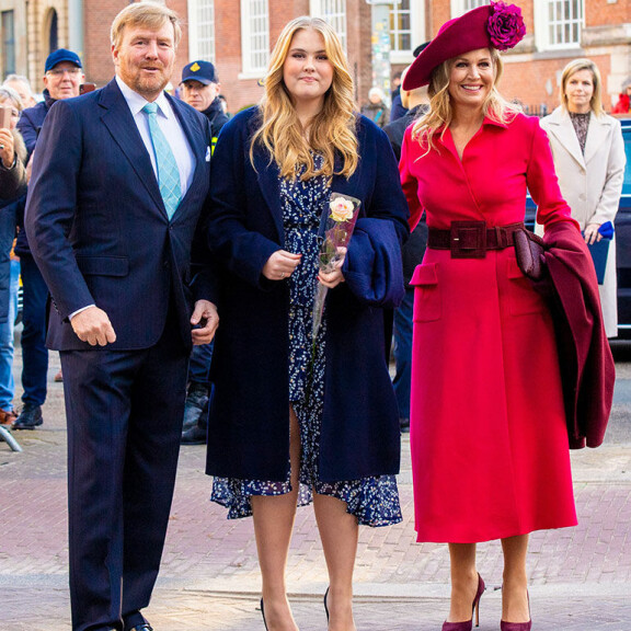 Willem-Alexander ja Maxima ovat kertoneet olevansa ylpeitä esikoistyttärestään. Hollannin hallitsijapari Willem-Alexander ja Maxima sekä kruununprinsessa Amalia