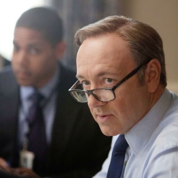Kevin Spacey sarjassa House of Cards. Kevin Spacey
