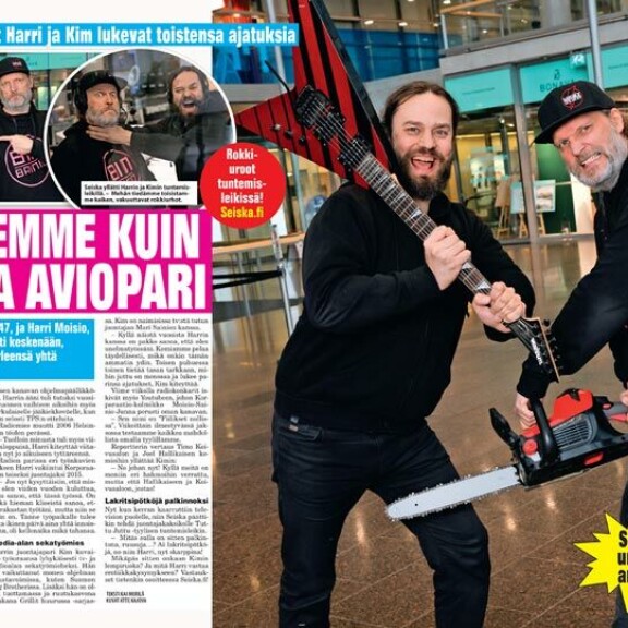 SEISKA 6/2021 Huumorintajuinen juontaja vetää aamuisin Radio Rockin Korporaatio-ohjelmaa. Seiskan viime talven haastattelussa hän ja juontajapari Kim Sainio panivat ranttaliksi. SEISKA 6/2021 Huumorintajuinen juontaja vetää aamuisin Radio Rockin Korporaatio-ohjelmaa. Seiskan viime talven haastattelussa hän ja juontajapari Kim Sainio panivat ranttaliksi.