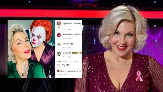 Vappu Pimiän upea tyyli TTK:ssa: kuin Marilyn Monroe! Marko Keränen säikäytti kauhuhahmoksi pukeutuneena vappu pimiä, marko keränen