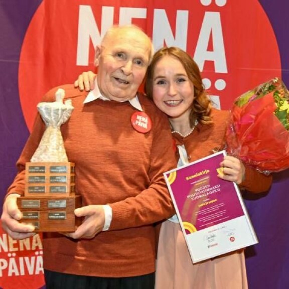 Lotta kertoi, että Valkeakoskella asuva Jorma saapui Helsinkiin ensimmäistä kertaa sitten 1970-luvun. Lotta-Sofia Saahko, Jorma Saahko