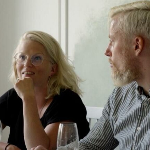 Niina ja Lari viihtyvät hyvin yhdessä. Niina ja Lari