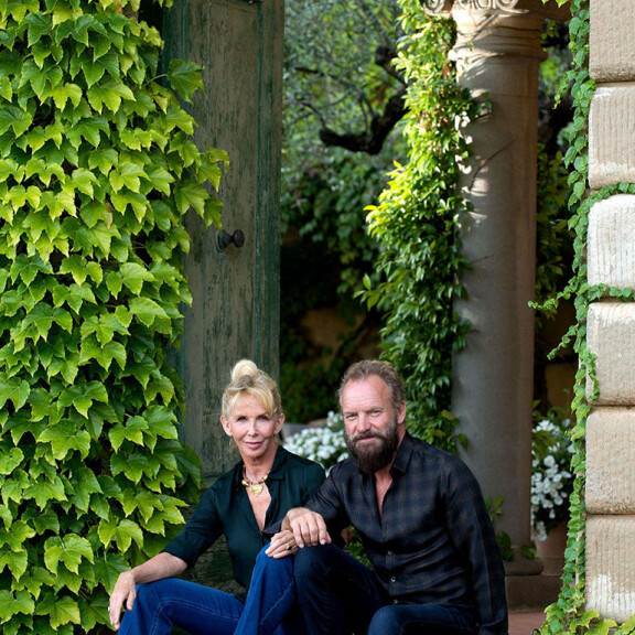 Sting teki Italian-huvilastaan nopean ostopäätöksen sitä ympäröivien viinitarhojen vuoksi. Sting ja Trudie Styler