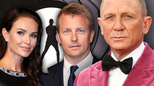 Henkeäsalpaavat kuvat punaiselta matolta! Kimi ja Minttu Räikkönen edustivat hävyttömän tyylikkäinä James Bondin ensi-illassa – Kimi kuin ilmetty agentti 007 ja Minttu käsittämättömän kaunis Bond-tyttö Minttu Räikkönen, Kimi Räikkönen & Daniel Craig.