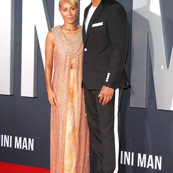 Tässä pariskunta poseeraa Gemini Man -elokuvan punaisella matolla pari vuotta sitten. Will näytteli elokuvassa pääosaa. Will ja Jada Smith