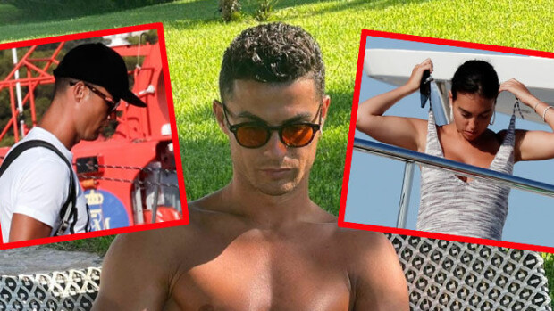 Cristiano Ronaldo selätti EM-pettymyksen ja karkasi ökyjahdilla lomalle superkauniin Georgina-rakkaansa kanssa - katso paparazzikuvat! cristiano