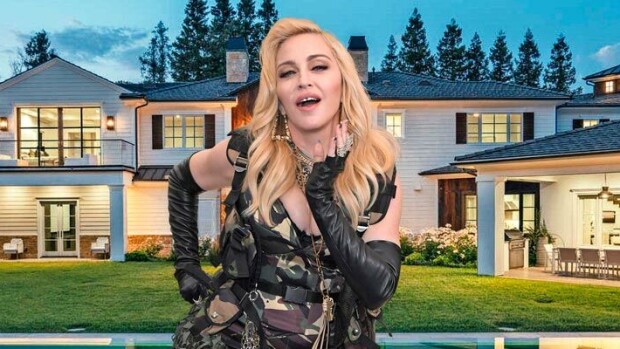 Kardashianit naapurissa! Madonnan uuden kodin jättimäinen viinivarasto pistää silmään – kuvat ökykodista! Madonna
