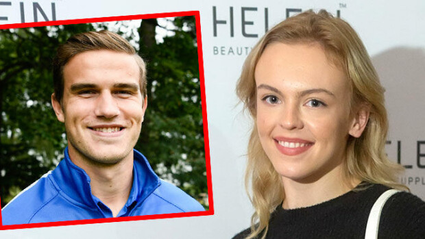 Huh, mitä sporttihottiksia! Taitoluistelija Emmi Peltonen suuteli pikkubikineissä futaajarakastaan Eero Markkasta - hemaiseva yhteiskuva herättää huomiota! Eero Markkanen Emmi Peltonen