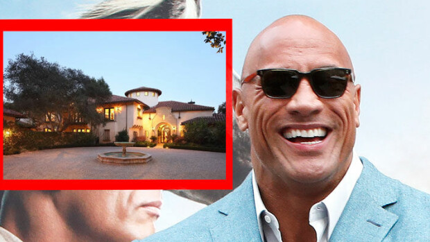 On millä mällätä! Dwayne ”The Rock” Johnson törsäsi x-määrän miljoonia hulppeaan kartanoon – katso kuvat! dwayn the rock johnson