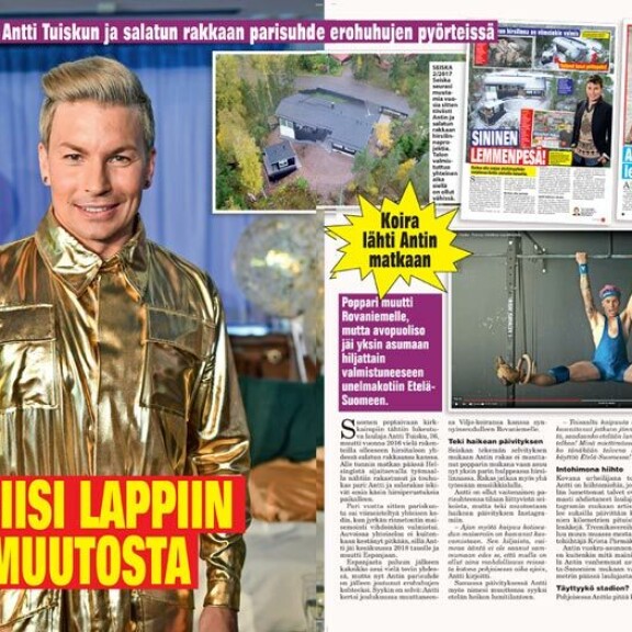 SEISKA 2/2021 Antin muutto Lappiin käynnisti villit erospekulaatiot. SEISKA 2/2021 Antin muutto Lappiin käynnisti villit erospekulaatiot.