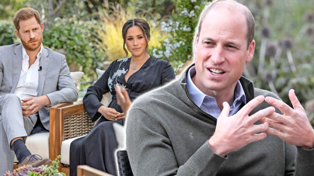 Stressikäyrä korkealla! Perhesotkujen kuormittama Prinssi William pelkää Harryn ja Meghanin seuraavaa siirtoa William, Harry ja Meghan