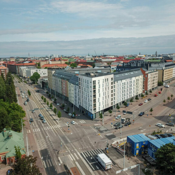 Asunnon pyyntihinta on 978 000 euroa. Kuva Panu Hörkkö. Janni ja joel asunto