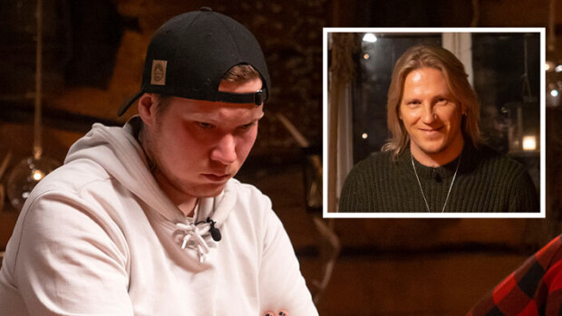 Varattu mykkä-Mika ei suostu avautumaan Temptation Islandin iltanuotiolla - Sami Kuroselta poikkeuksellinen näpäytys: 'Olin nuorena samanlainen mörökölli!' Temptation Island Suomi Mika Sami Kuronen Mirkku