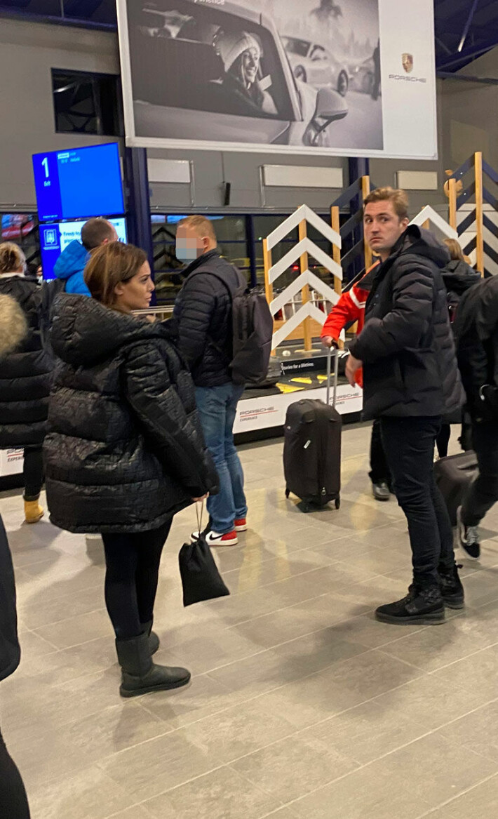 Stefan Therman ja Sofia Belórf lensivät sopuisasti Leville toissa viikon torstaina. Stefan Therman ja Sofia Belórf lensivät sopuisasti Leville toissa viikon torstaina.