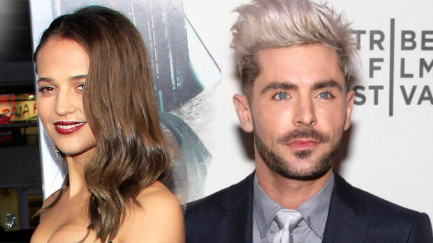 Kuka Hollywood-kaunottarista ja -komistuksista on useimmiten alasti elokuvissaan? Nyt sekin on mitattu - he ovat nakuilun kuningatar ja kuningas! alicia vikander ja zac efron