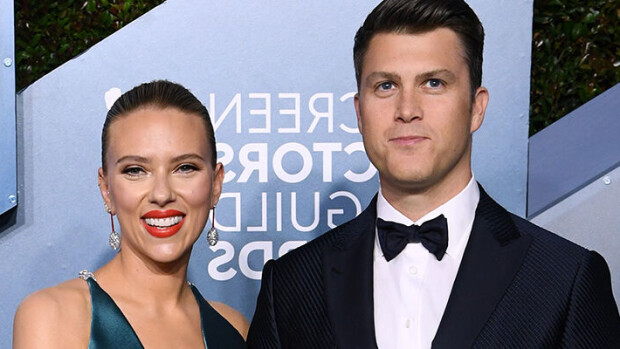 Wow, Scarlett Johanssonin intiimit salahäät - hurmurikoomikko Colin Just on onnekas sulho: 'Häätoiveenamme on...' Scarlett Johansson ja Colin Jost