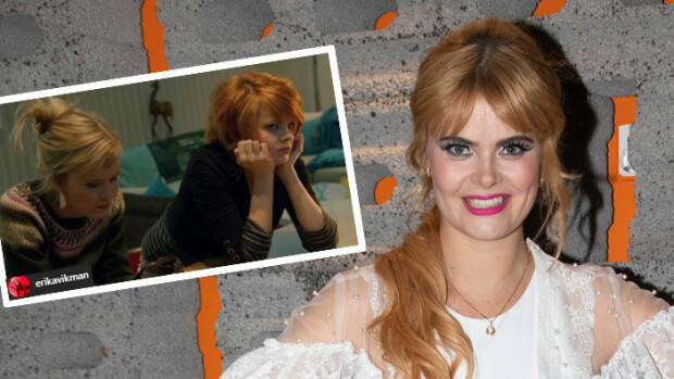 Ohhoh, Erika Vikmanin yllättävä menneisyys paljastui: näytteli 16-vuotiaana tv-sarjassa Erika Vikman