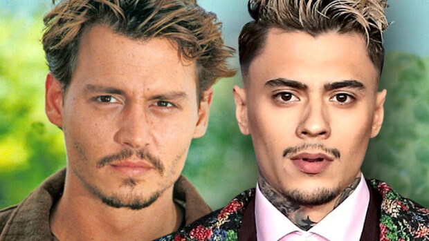 Mikä yhdennäköisyys! Mikael Gabriel on kuin nuori Johnny Depp – katso vertailukuvat! Johnny Depp ja Mikael Gabriel
