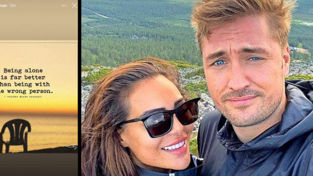 Sokkiero?! Stefan Therman julkaisi tyrmääviä ilmoituksia somessa - suhde Sofia Belórfiin dramaattisesti ohi? 'On parempi olla yksin' Ero Stefan Therman ja Sofia