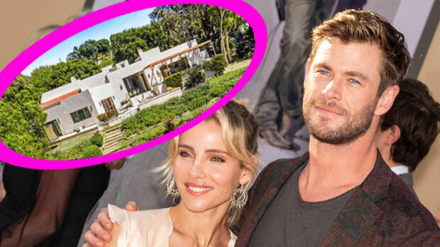 Näyttelijäkomistus Chris Hemsworth myy taloaan viidellä miljoonalla: luksuslukaalista aukeavat hengästyttävät maisemat - katso kuvat! chris ja elsa kämppä