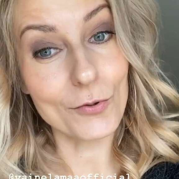 Kuvakaappaus Mariskan Instagram-tarinoista. Mariska vain elämää