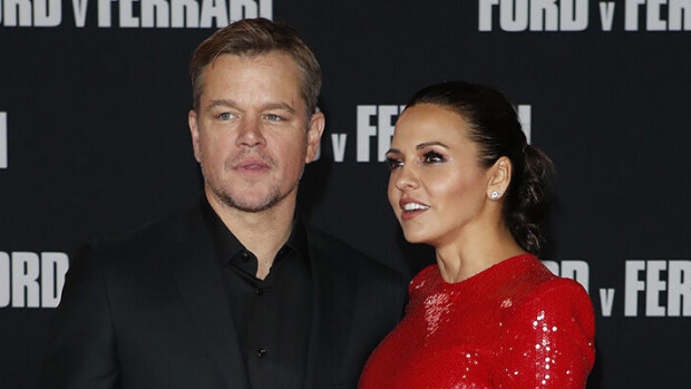 Oho, onko tämä rantaleijona tosiaan hurmurinäyttelijä Matt Damon?! Matt Damon Luciana Barroso