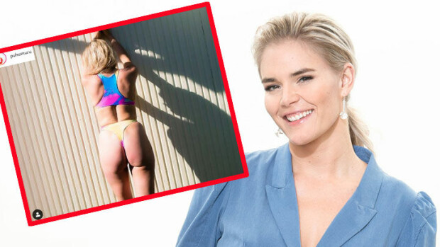 Seksivideo-ohjelmasta tuttu Marja Kihlström tempaisi: rohkea kuva hyvän asian puolesta - 'Mun ei pitänyt julkaista tätä, kun ajattelin, että liikaa pyllyä!' Marja Kihlström,