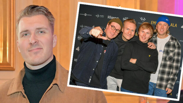 YleX:n suosikkijuontaja Köpi Kallio viuhahti alasti suorassa lähetyksessä kesken Gasellien keikan: 'Mitä ihmettä' - katso kuva! Juuso Köpi Kallio ja Gasellit