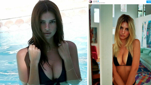 Oho, mallikaunotar Emily Ratajkowskin ulkonäkö muuttui roimasti - mitä mieltä olet tästä blondista? Katso kuvat! Emily Ratajkowski