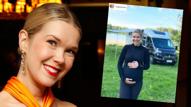 Tuija Pehkonen esittelee raskausvatsaansa - avautuu kohtaamistaan ennakkoluuloista: 'Olettamuksia ja epätasa-arvoa!' Tuija Pehkonen