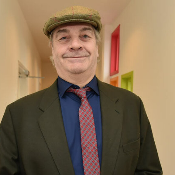 Jussi Lampi jaksoi vielä hymyillä lehdistötilaisuudessa huhtikuussa 2018. Jussi lampi