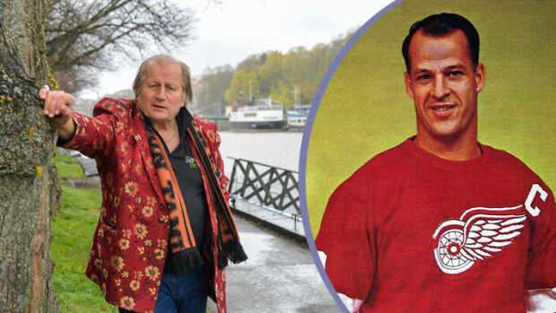 Juhani Tammista varoitettiin koskemasta Gordie Hoween, mutta turkulainen kukkopoika ei kuunnellut – se oli hirvittävä virhe: ”Iski ihan s****nan kovaa kupoliin!” Juhani Tamminen & Gordie Howe.