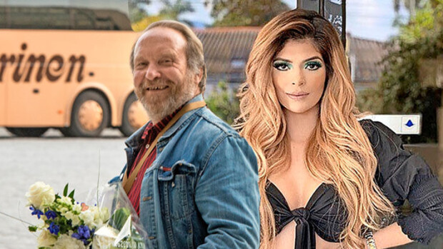 Teuvo Hakkaraisen kuuma Stephanie-morsian paljastaa: Näin rakkaus roihahti! Teuvo Hakkarainen ja Stephanie.