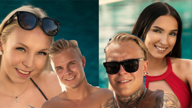 Temptation Island Suomi käynnistyi bileillä - Japen ja Wallun pyhä kolminaisuus: V*ttu, viina, vapaus! tis suomi