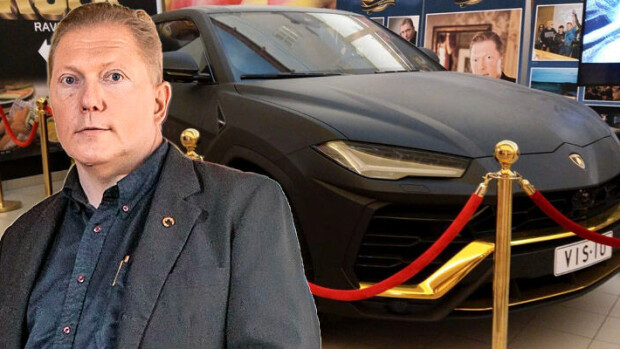 Vesa Keskisen kohu-Lamborghinilla karu kohtalo – yli 10 000 euron vahingot! Vesa Keskisen kohu-Lamborghini sai heti osumaa.