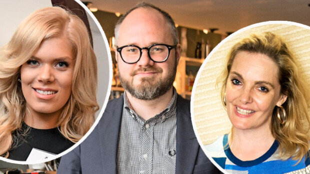 Paljonkertova kuva kolmiodraaman taustalta: Tuomas Enbuske viihtyi Klara Kivilahden seurassa, missi-Eveliina poseerasi kuvaajille! Marraskuisissa tiedetanssiaisissa Klara ja Tuomas keskittyivät toisiinsa Eveliinan poseeratessa kuvaajille.