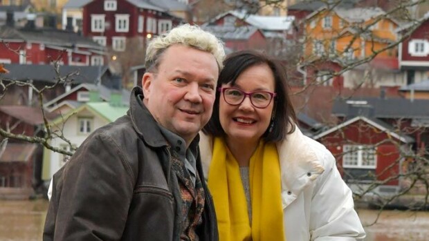 Taikuri Simo Aallon Kirsti-vaimo jätti työnsä ja ryhtyi miehensä yhtiökumppaniksi: Täydellinen työnjako! Simo ja Kirsti tekevät yhteistyötä.