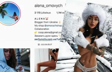 Tiedätkö miltä superporno ukrainalaismalli Alena Omovych oikeasti näyttää? Katso video! 
