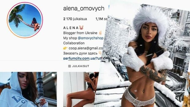 Tiedätkö miltä superporno ukrainalaismalli Alena Omovych oikeasti näyttää? Katso video! Alena
