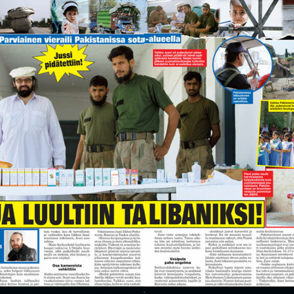 SEISKA 21/2010 Jussi Pakistanissa. Ulkomuoto on siistitty versio 'mustasta minästä'. Pakistanissa Jussia kiinnosti islamilaisuuden pyhä valtio. SEISKA 21/2010 Jussi Pakistanissa. Ulkomuoto on siistitty versio 'mustasta minästä'. Pakistanissa Jussia kiinnosti islamilaisuuden pyhä valtio.