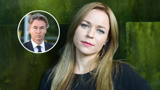 Paljonkertova kuva! Paula Vesala ja Esa-Pekka Salonen sulautuivat massaan ilmaistanssijaisissa! Paula Vesala työstää yhteistä projektia Esa-Pekka Salosen kanssa.