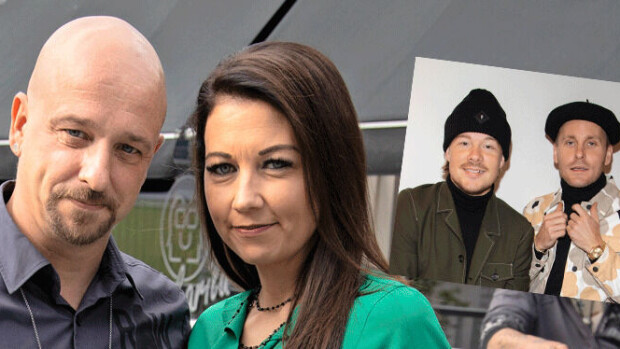 Varpu ja Sami Hintsasen edesmennyt Senja-tytär sai ikimuistoisen yllätyksen ennen kuolemaansa: Samalle lavalle JVG:n kanssa! Sami Hintsanen, Varpu Hintsanen ja JVG