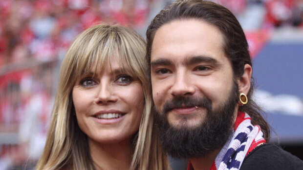 Salaa naimisiin! Huippumalli Heidi Klum, 46, avioitui saksalaisrokkarin kanssa Heidi Klum ja Tom Kaulitz